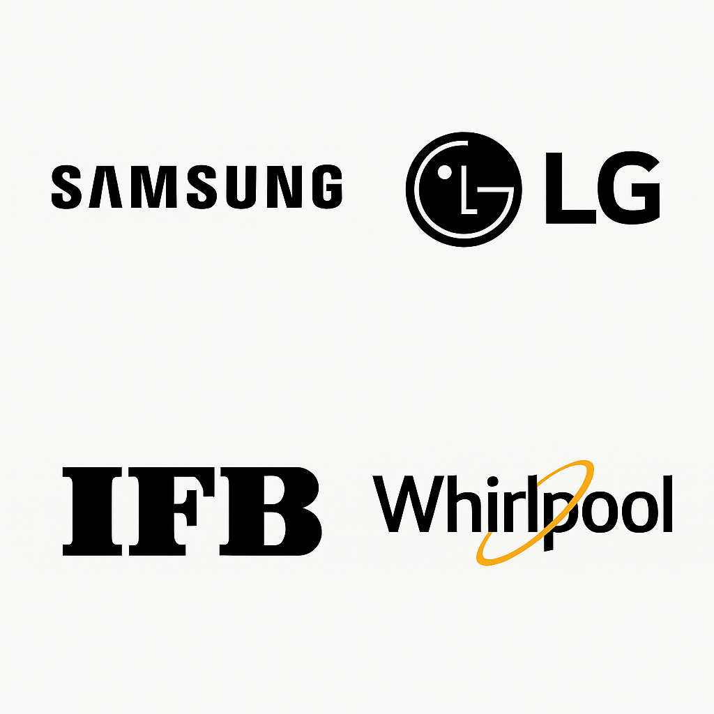 We service Samsung, LG, Whirlpool IFB, Bosch brands and much more We service Samsung, LG, Whirlpool IFB, Bosch brands and much more