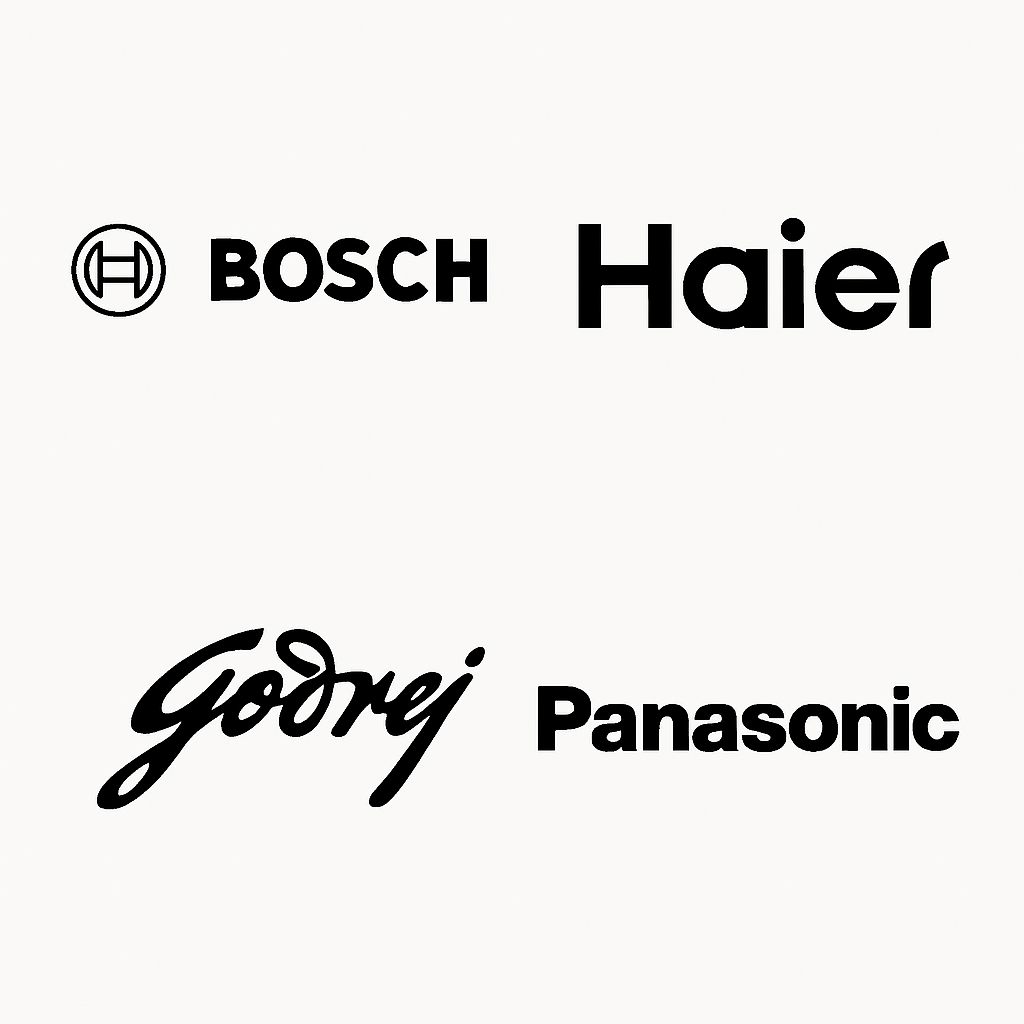 We service Samsung, LG, Whirlpool IFB, Bosch brands and much more We service Samsung, LG, Whirlpool IFB, Bosch brands and much more