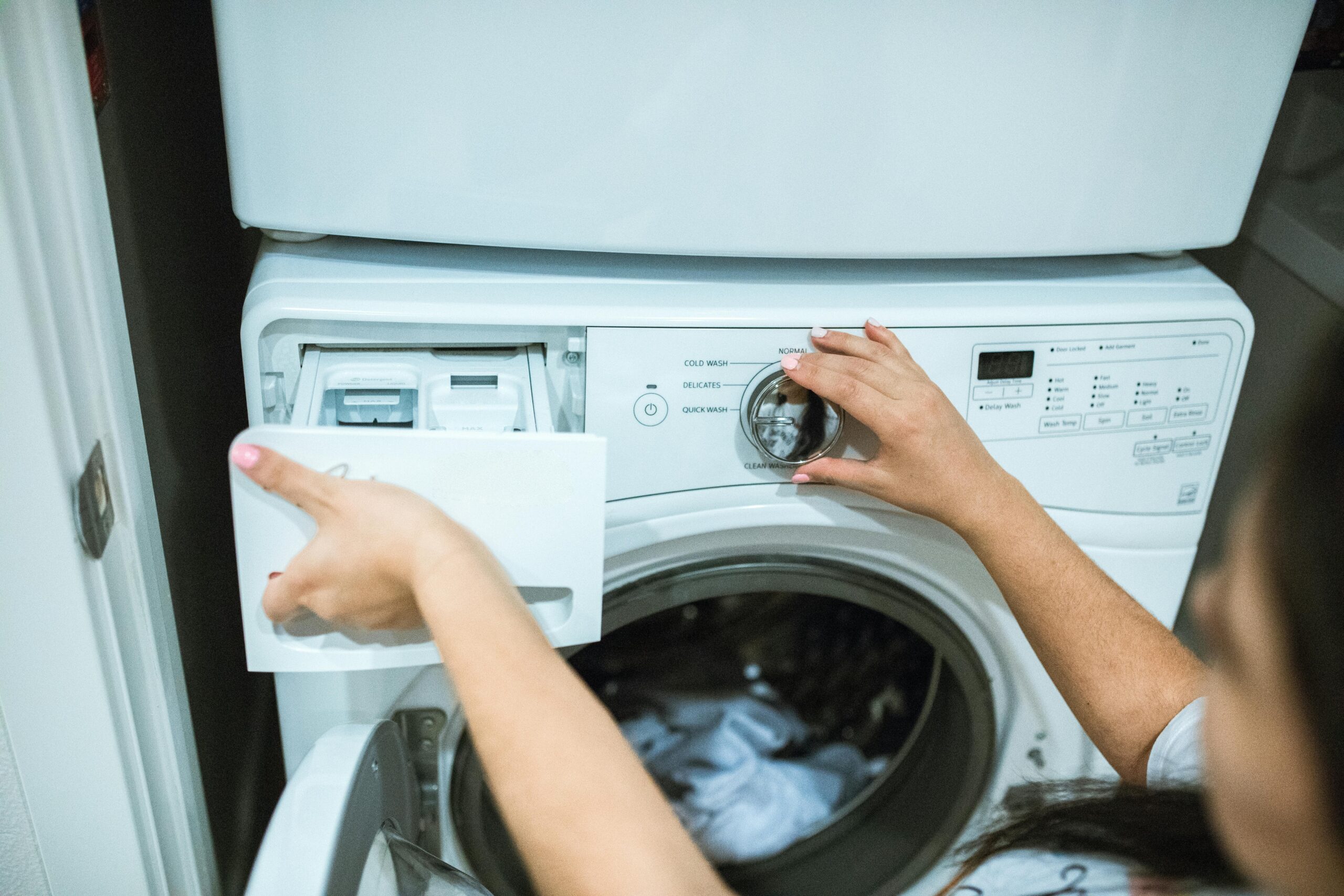 Detergent Box stuck in front load washing machine